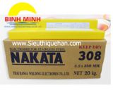 Que hàn Inox Nakata 308(2.6mm), Que hàn Inox Nakata 308 (2.6 mm), Mua bán Que hàn Inox Nakata 308 (2.6 mm)   